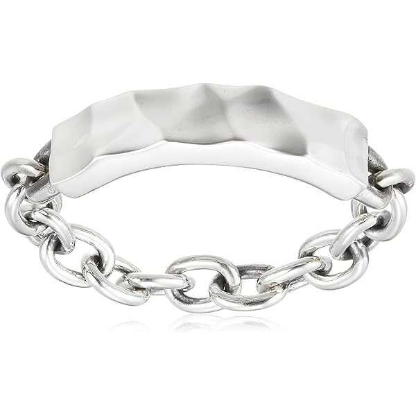 amp japan ドッグシルバーチェーンブレスレットウィズゴールドピック amp japan ドッグシルバーチェーンブレスレットウィズゴールドピック